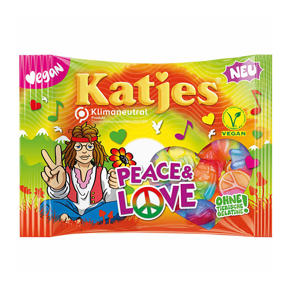 KATJES PEACE & LOVE GUMS 200G – Harbor Shop Hamburg