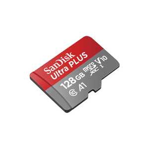 
                  
                    SANDISK ULTRA PLUS MICRO SDXC UHS-I CARD WITH ADAPTER 128GB
                  
                