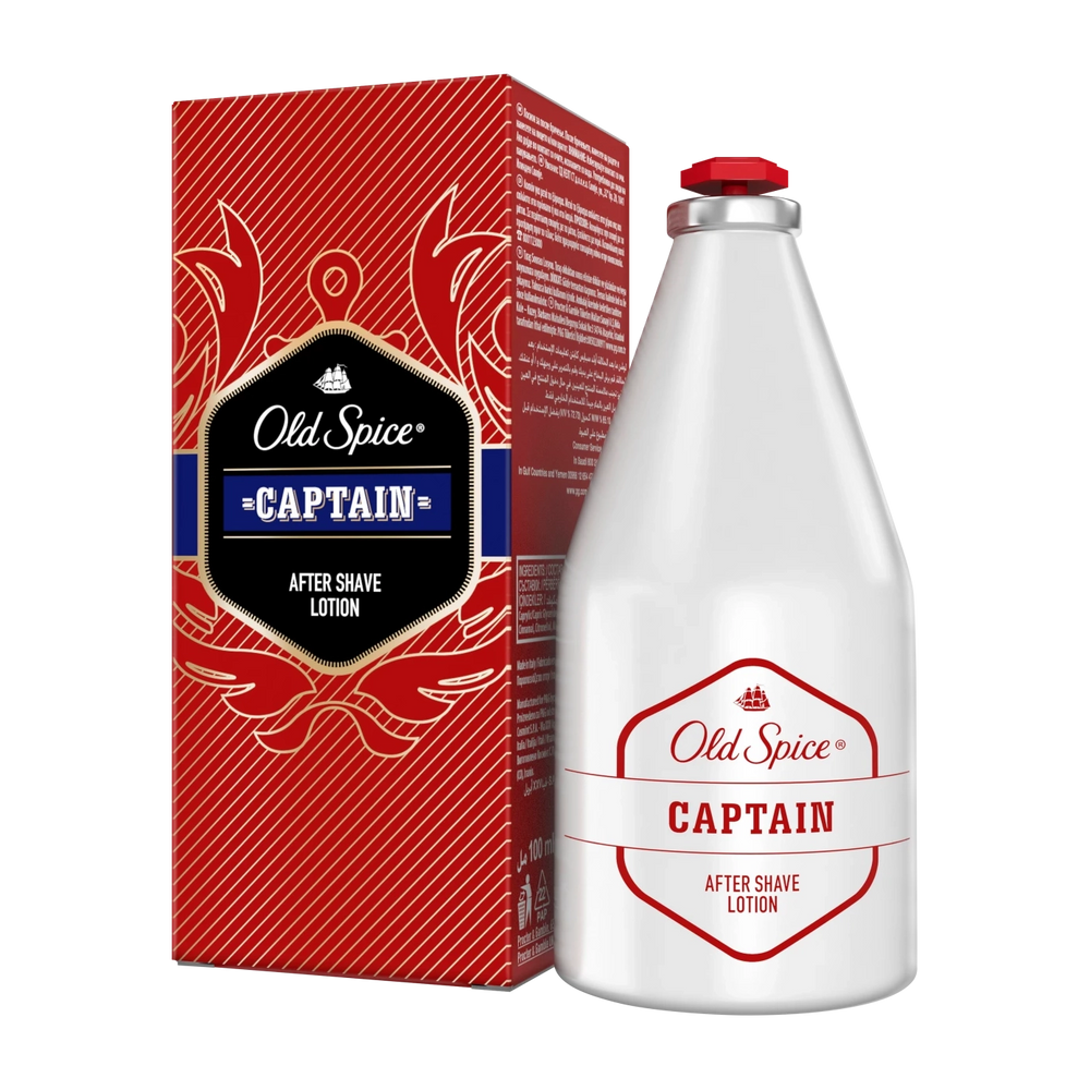OLD SPICE AFTER SHAVE CAPTAIN 100ML