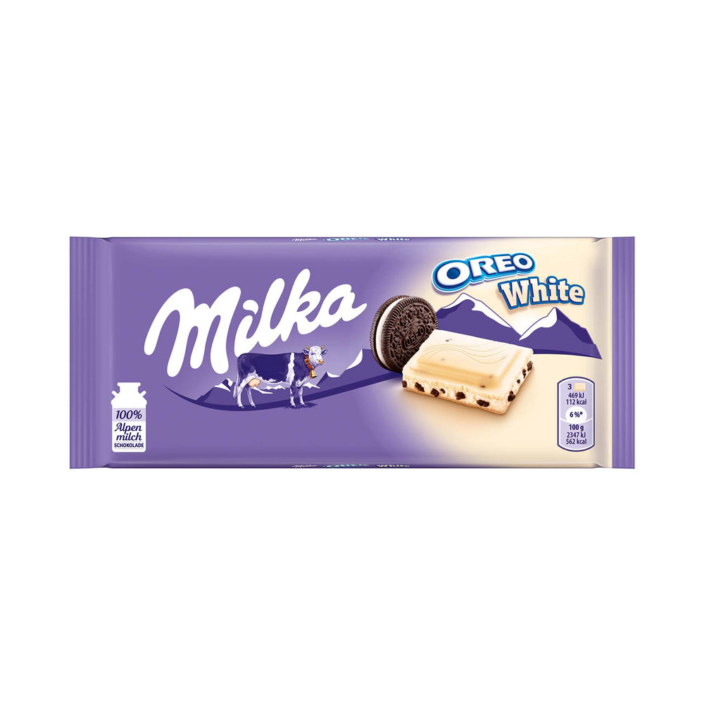 MILKA OREO WHITE CHOCOLATE 100G