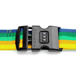
                  
                    TRAVEL BLUE SECURITY LUGGAGE STRAP 2" 200CM x 5CM GREEN YELLOW
                  
                