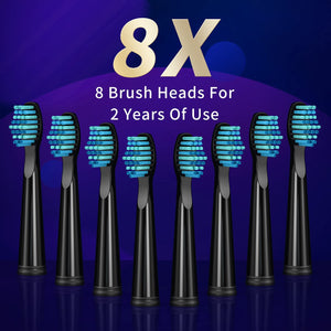 
                  
                    SEAGO SG-958 ELECTRIC SONIC TOOTHBRUSH INCL. 8 BRUSH HEADS
                  
                