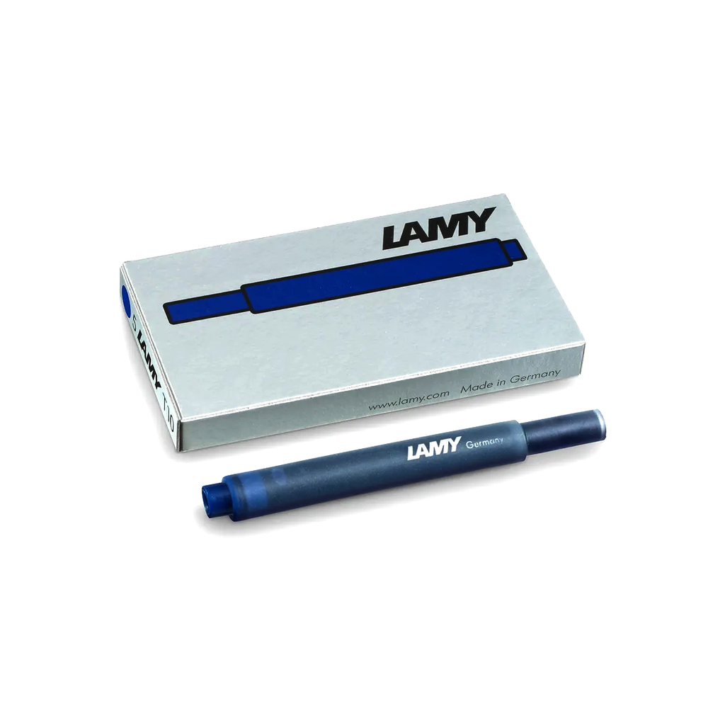 LAMY INK CARTRIDGES T10 BLUE/BLACK 5PCS