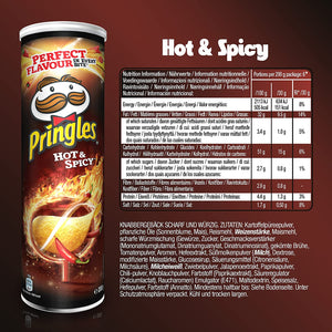 
                  
                    PRINGLES CHIPS HOT & SPICY 185g
                  
                
