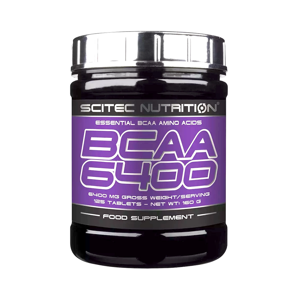 SCITEC NUTRITION BCAA 6400 125 TABLETS