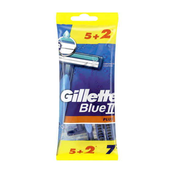 
                  
                    GILLETTE BLUE II WET RAZOR WITH 2 BLADES 7 PCS.
                  
                