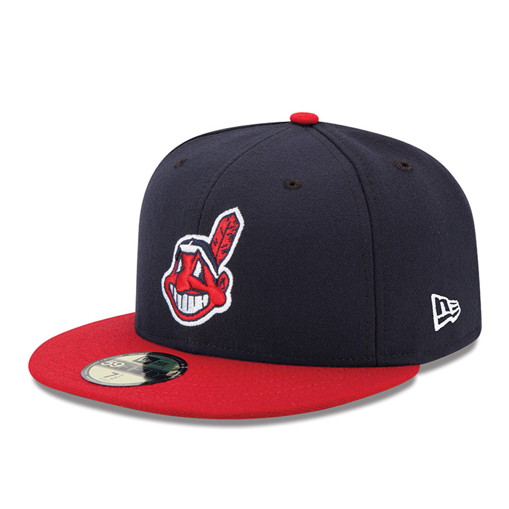 NEW ERA CLEVELAND INDIANS AUTHENTIC ONF 59FIFTY FITTED