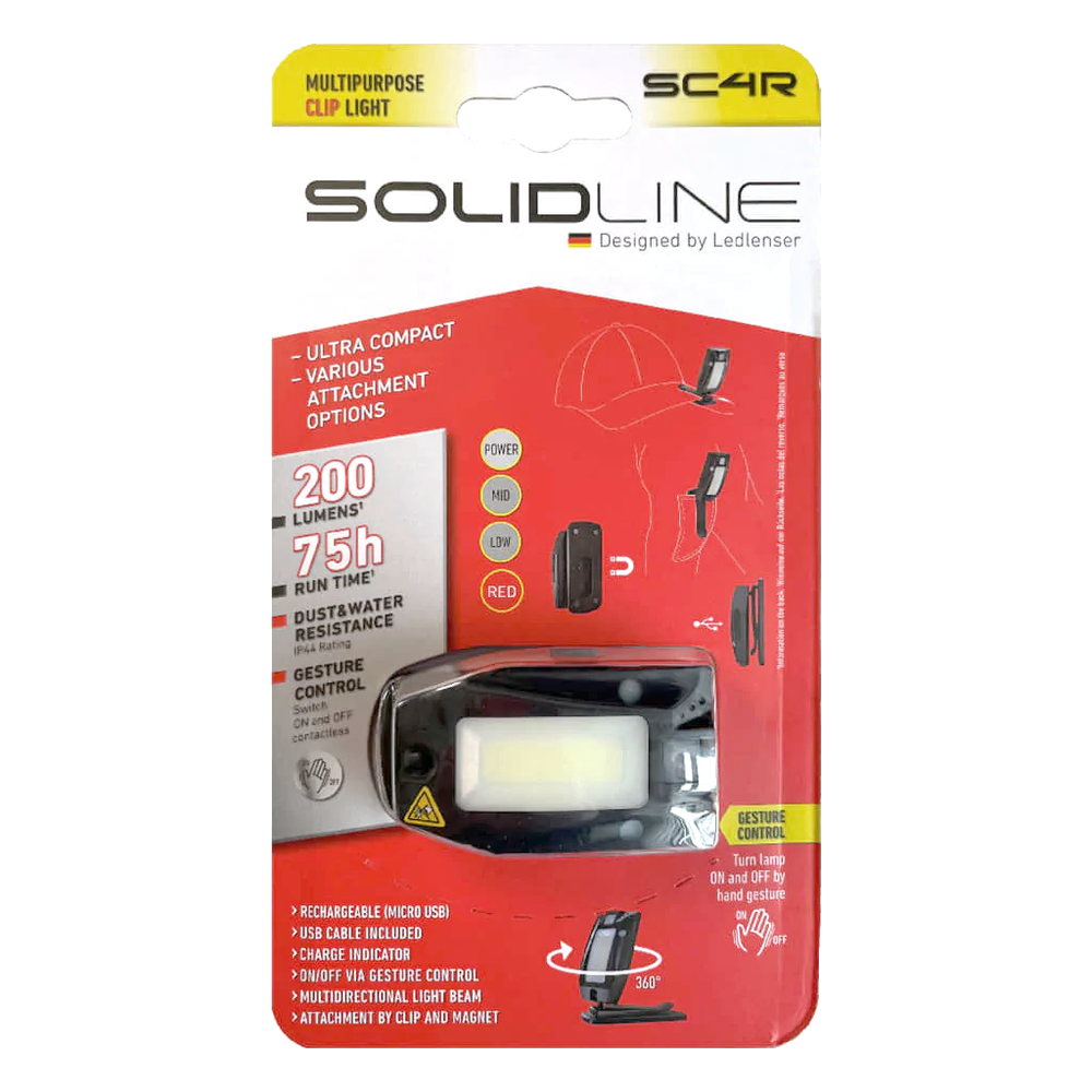 
                  
                    LED LENSER SOLIDLINE MULTIPURPOSE CLIP LIGHT SC4R
                  
                