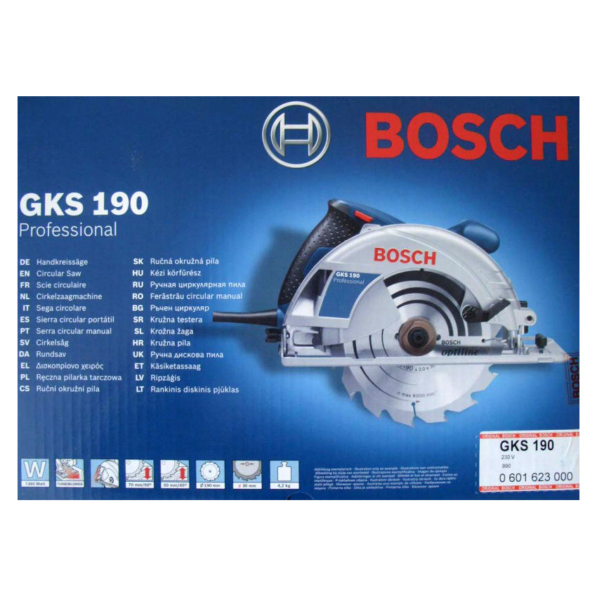 Sierra Circular Bosch GKS 190 