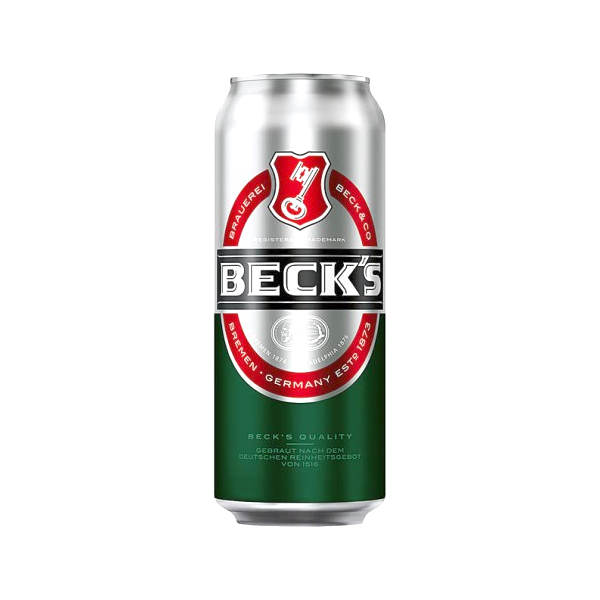 BECKS BEER CAN 0.568L