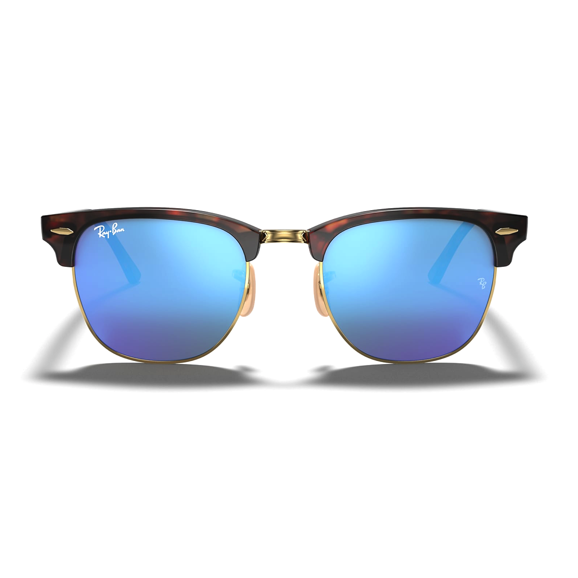 Ray ban 2024 clubmaster blue flash