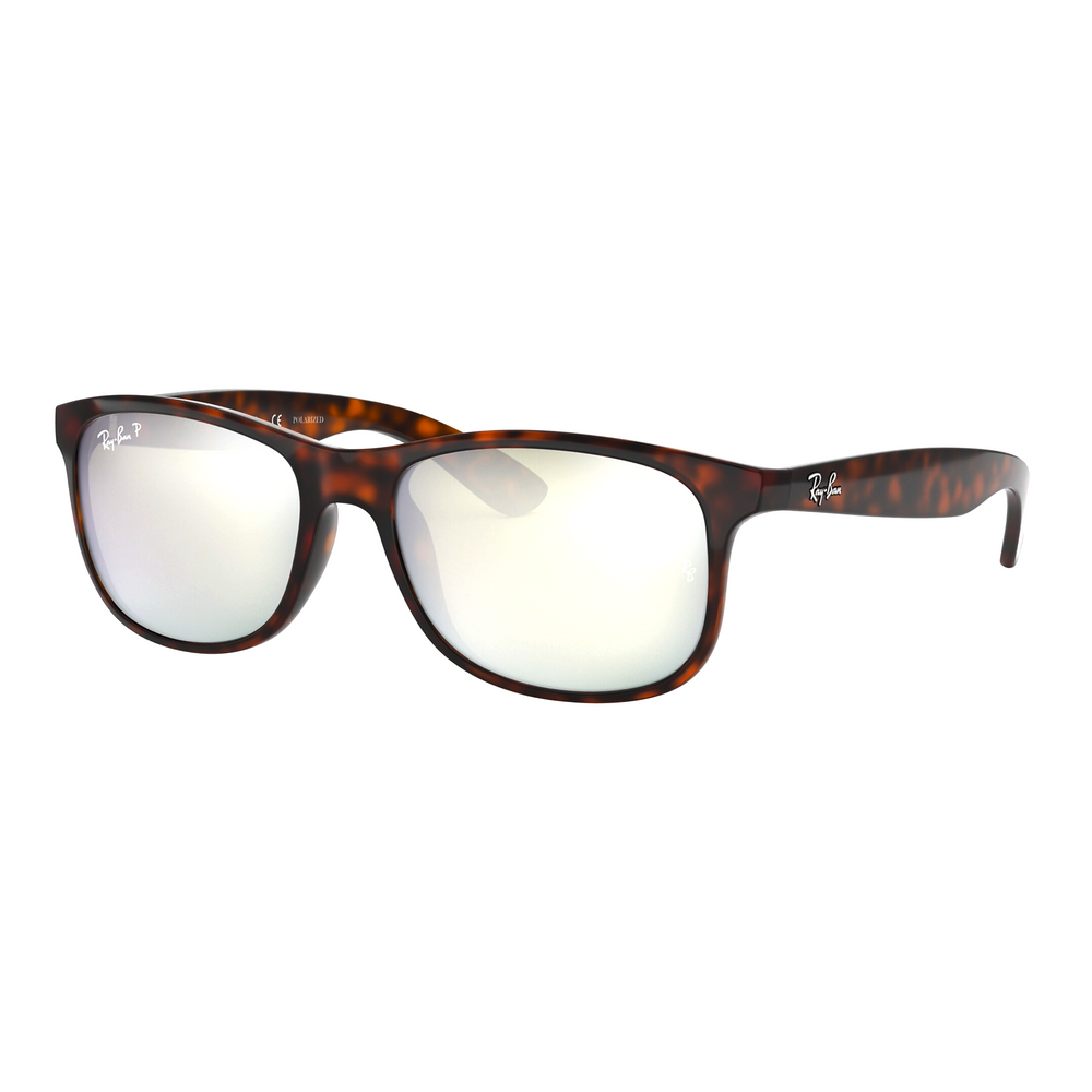 RAY BAN ANDY RB4202 SILVER MIRROR TORTOISE