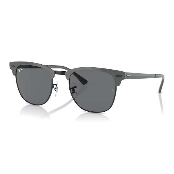 RAY BAN CLUBMASTER METAL RB3716 DARK GREY GREY ON BLACK Harbor Shop Hamburg