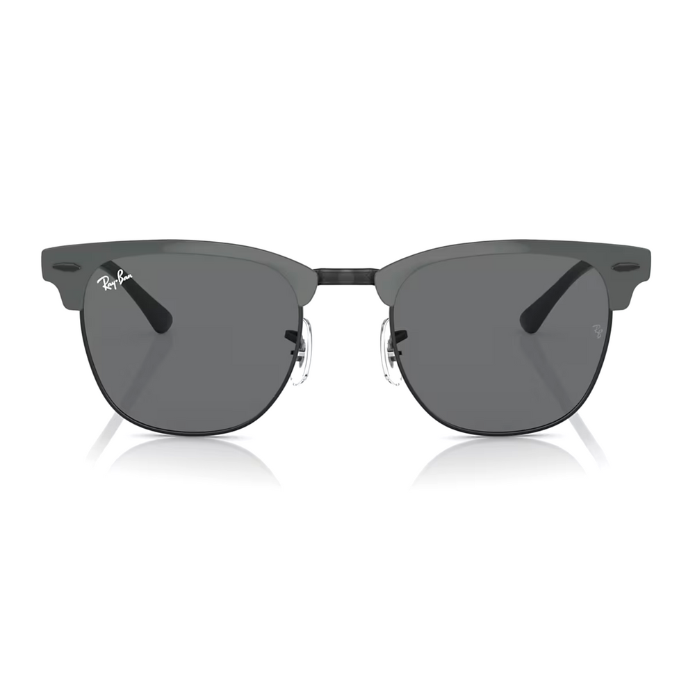 
                  
                    RAY BAN CLUBMASTER METAL RB3716 DARK GREY GREY ON BLACK
                  
                