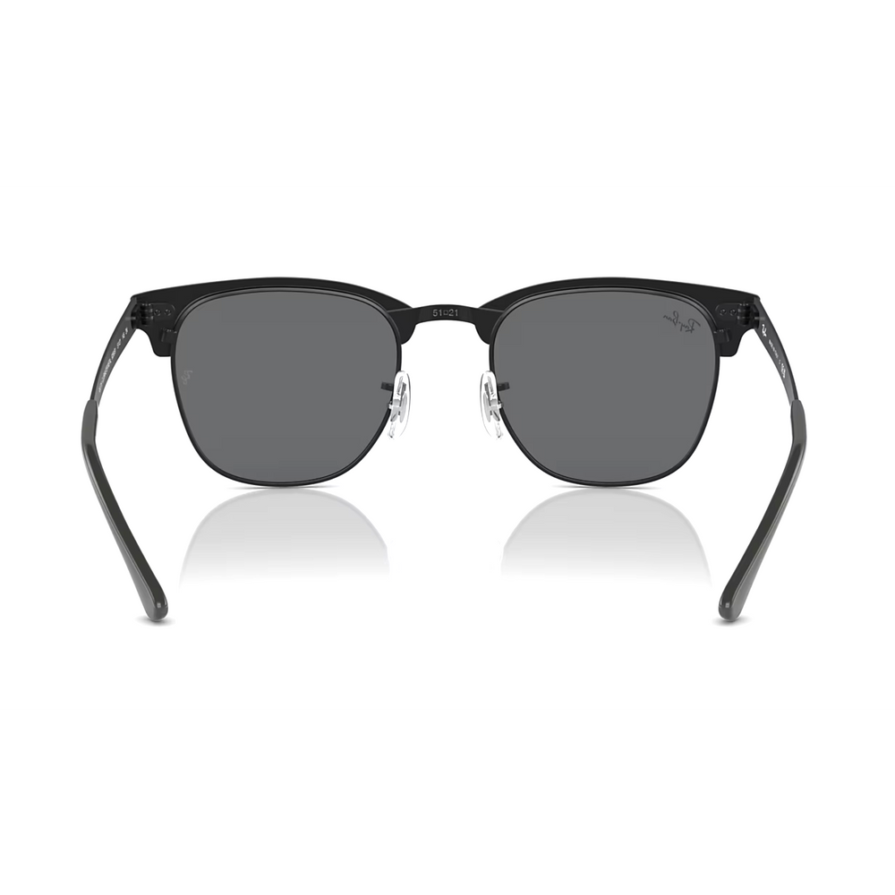 RAY BAN CLUBMASTER METAL RB3716 DARK GREY GREY ON BLACK Harbor Shop Hamburg