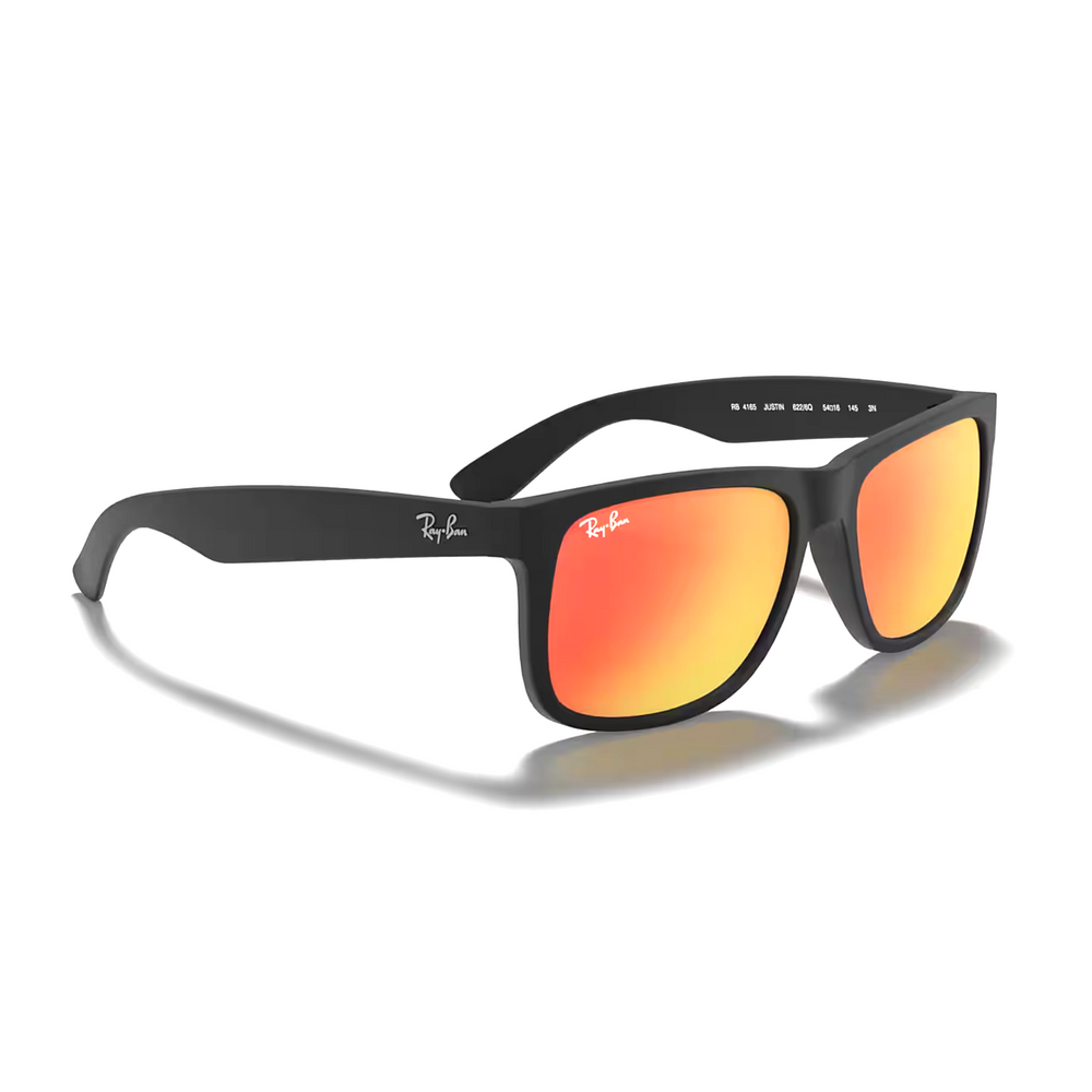 Ray ban 2024 justin red mirror