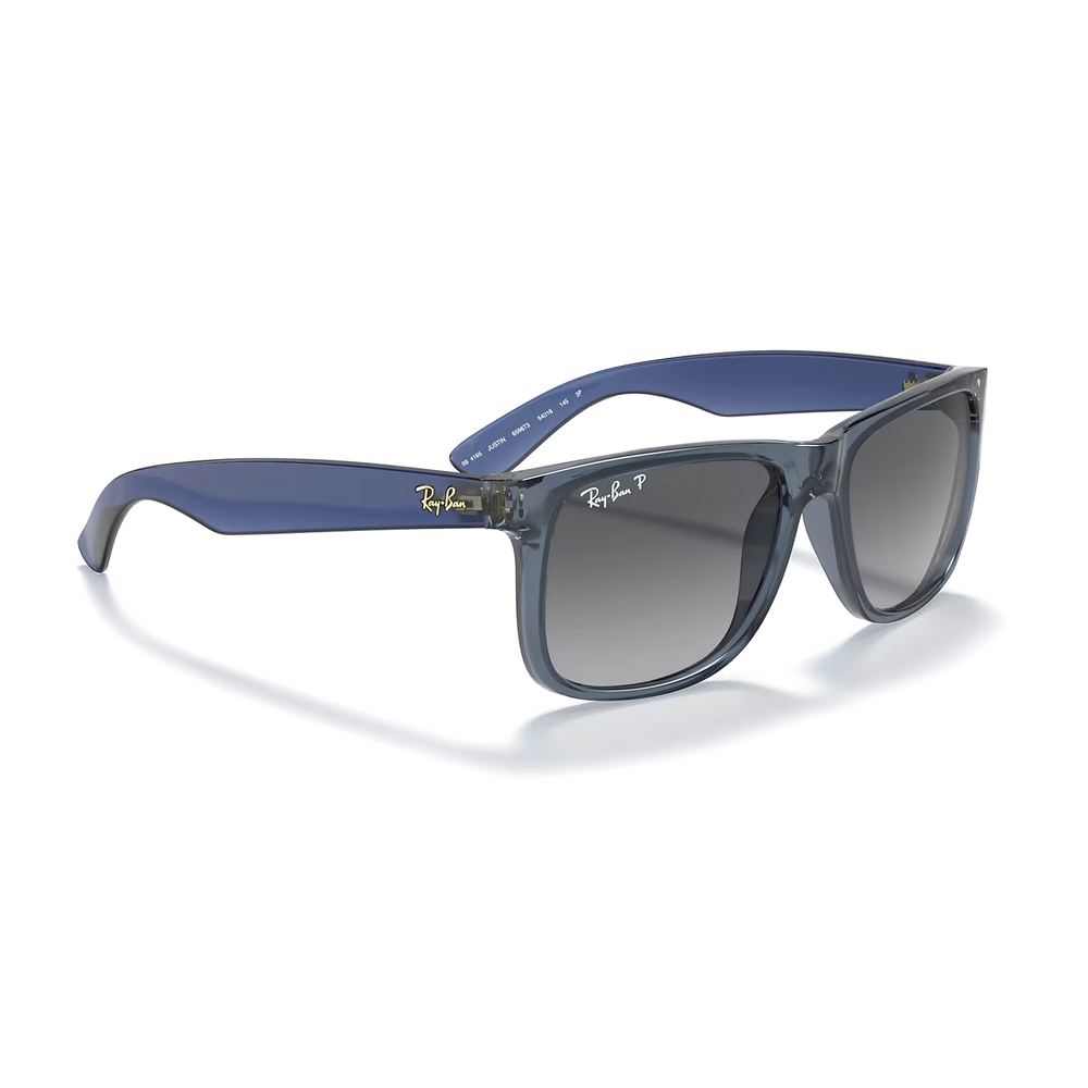 
                  
                    RAY BAN JUSTIN CLASSIC RB4165 DARK BLUE RUBBER TRANSPARENT BLUE POLARIZED
                  
                