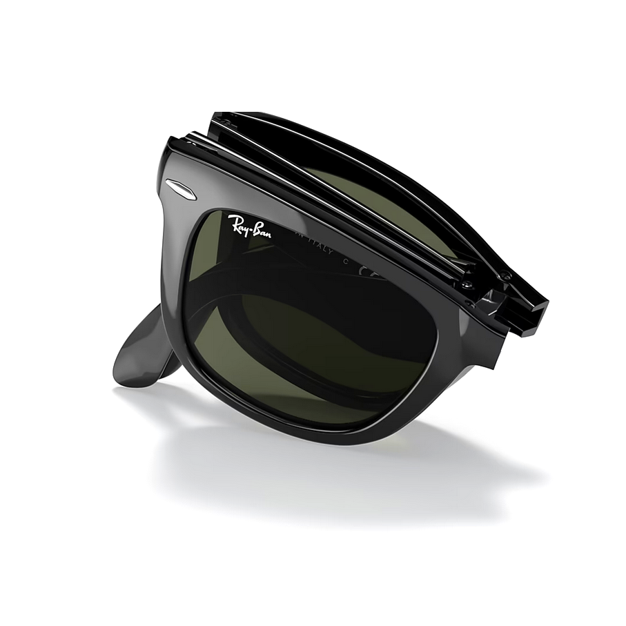 
                  
                    RAY BAN RB4105 WAYFARER FOLDING CLASSIC BLACK GREEN
                  
                