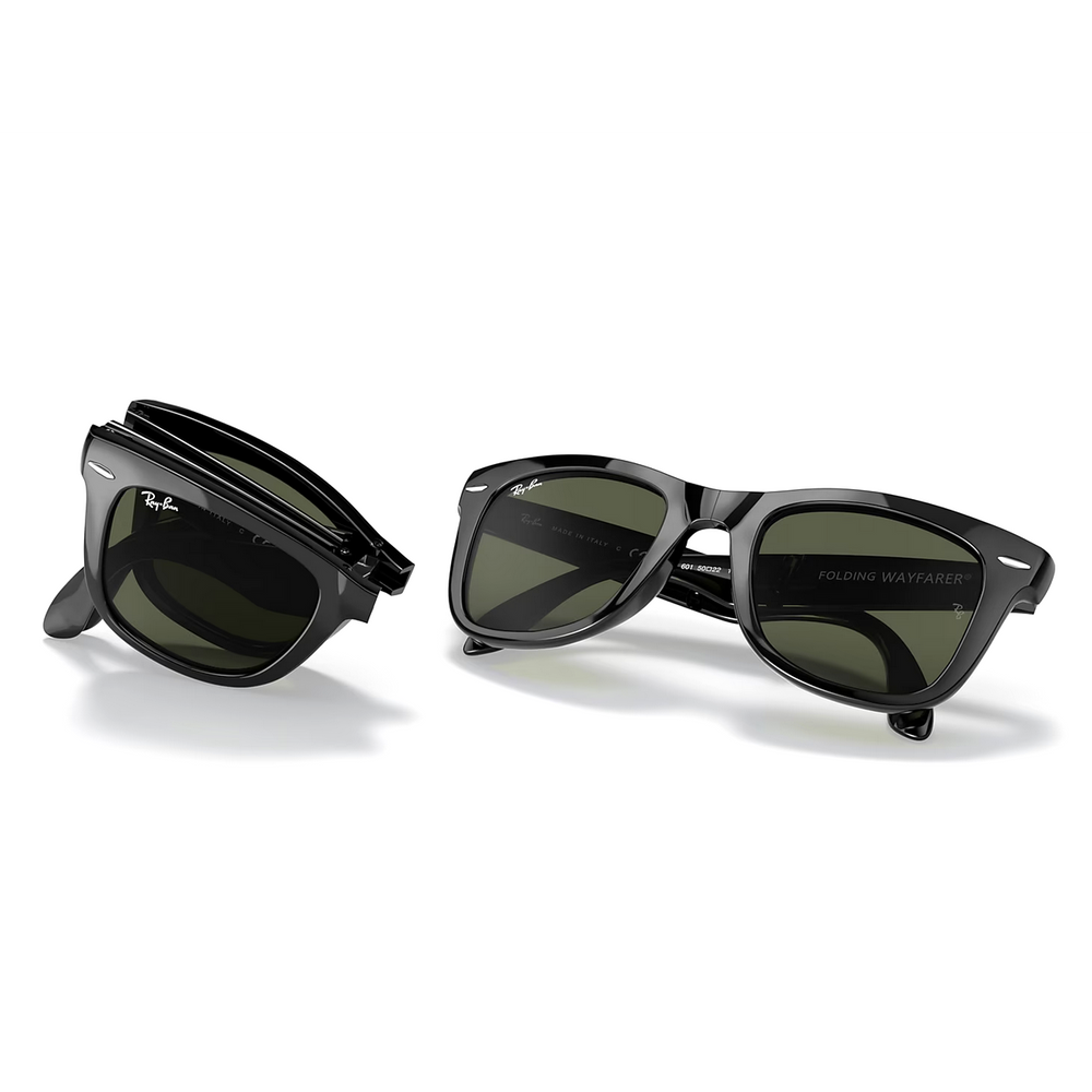 
                  
                    RAY BAN RB4105 WAYFARER FOLDING CLASSIC BLACK GREEN
                  
                