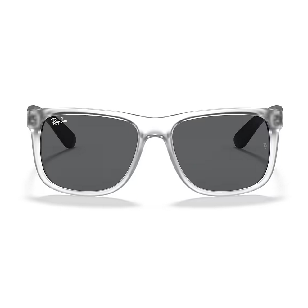 
                  
                    RAY BAN JUSTIN RB4165 RUBBER TRANSPARENT DARK GREY
                  
                