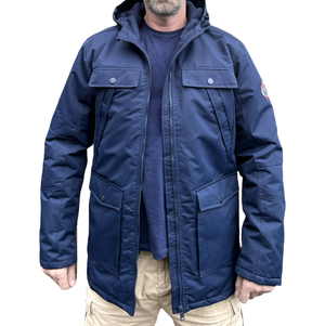 
                  
                    ONFIRE MENS HOODED EXPEDITION JACKET NAVY BLUE
                  
                