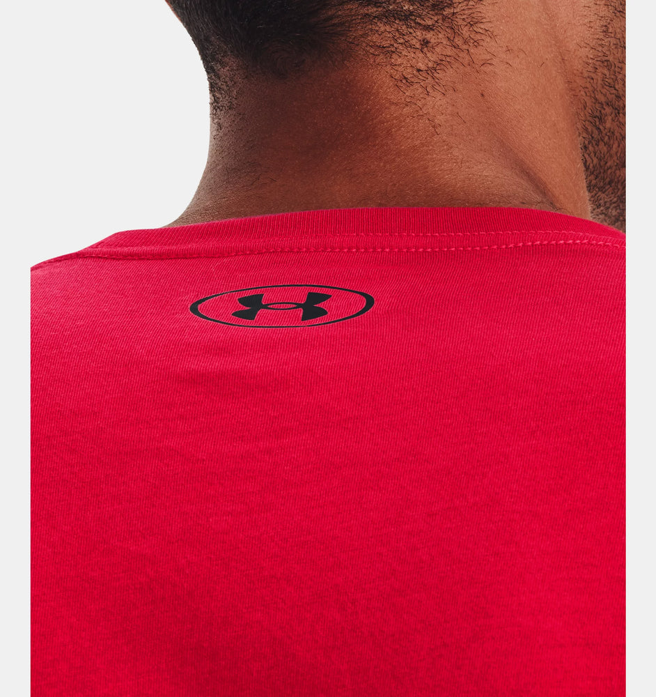 
                  
                    UNDER ARMOUR MENS LOGO TEE RED GREY
                  
                