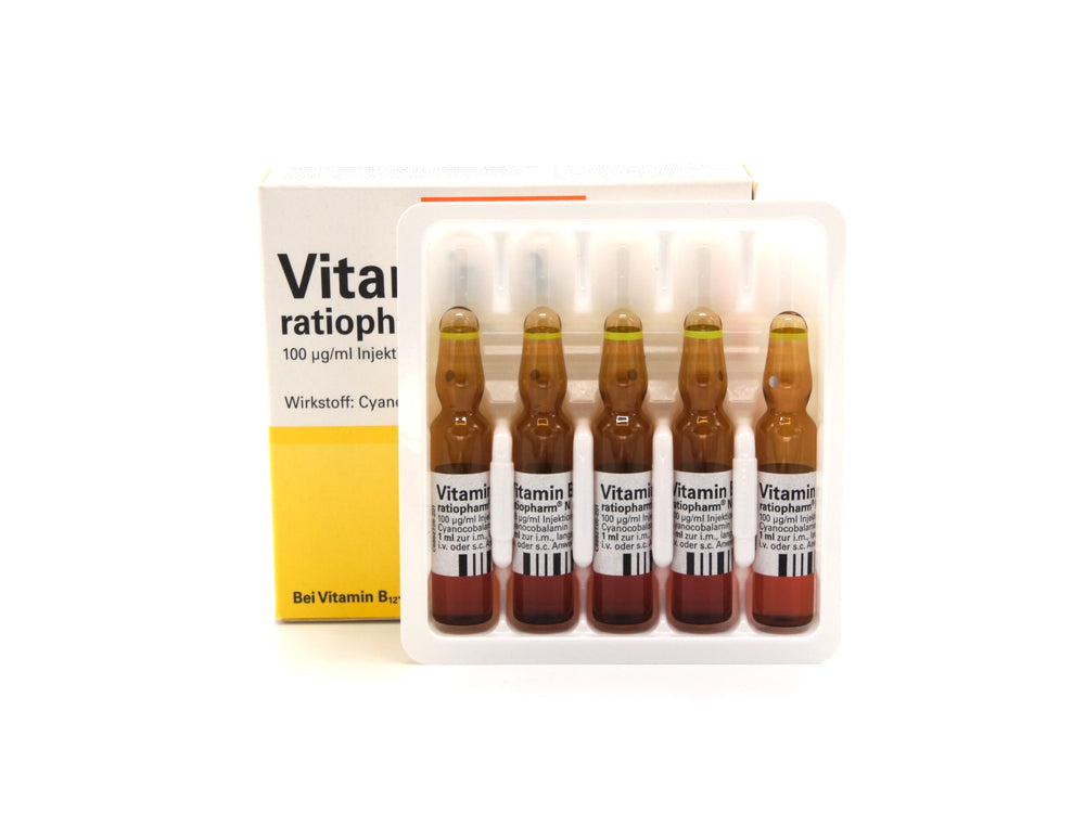 RATIOPHARM VITAMIN B12 INJECTABLE AMPULES Harbor Shop Hamburg RATIOPHARM VITAMIN B12 INJECTABLE AMPULES Harbor Shop Hamburg