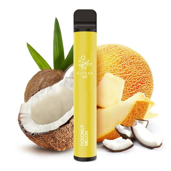 elfbar tahiti yellow sun geschmack ELFBAR 600 E-SHISHA COCONUT MELON WITH NICOTINE – Harbor Shop Hamburg